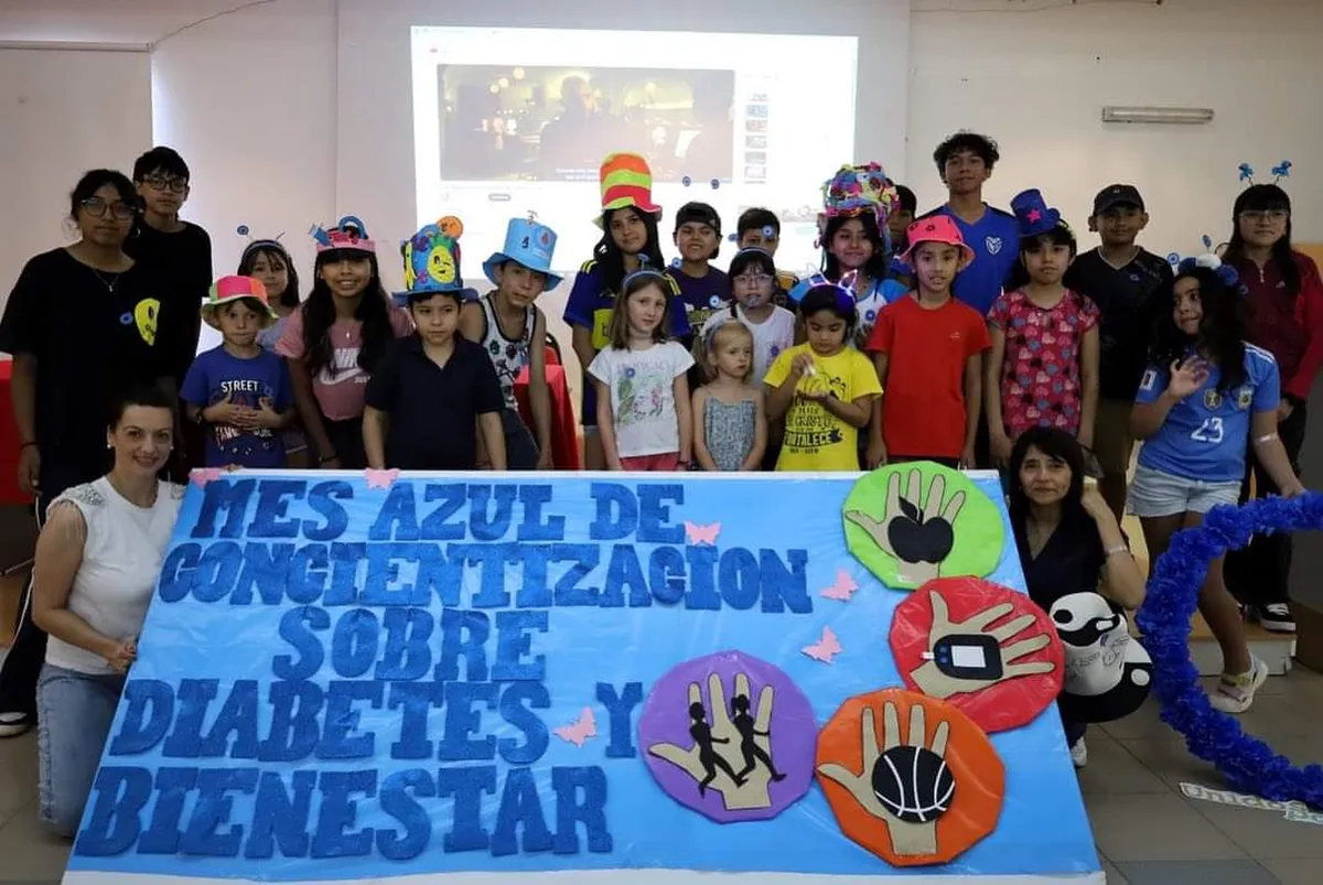 El Gobernador Carlos Sadir participó de la jornada de diabetes para niños y adolescentes