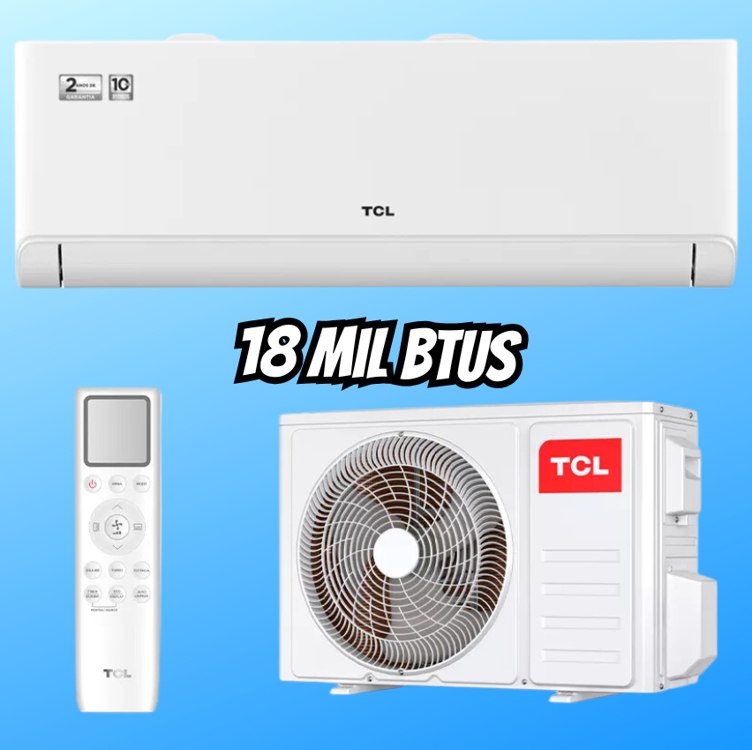 Ar Condicionado Hw Tcl T-pro 2.0 Inverter 18k F 220v R-32