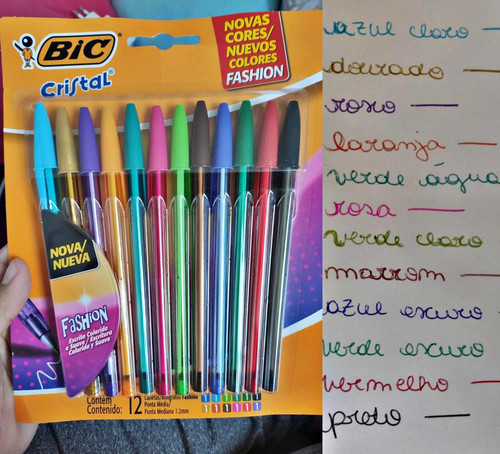 Canetas Coloridas Bic Cristal Fashion 12 Cores Vibrantes.jpg