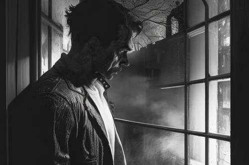 DreamShaper v7 man looking through his window towards the outs 2.jpg