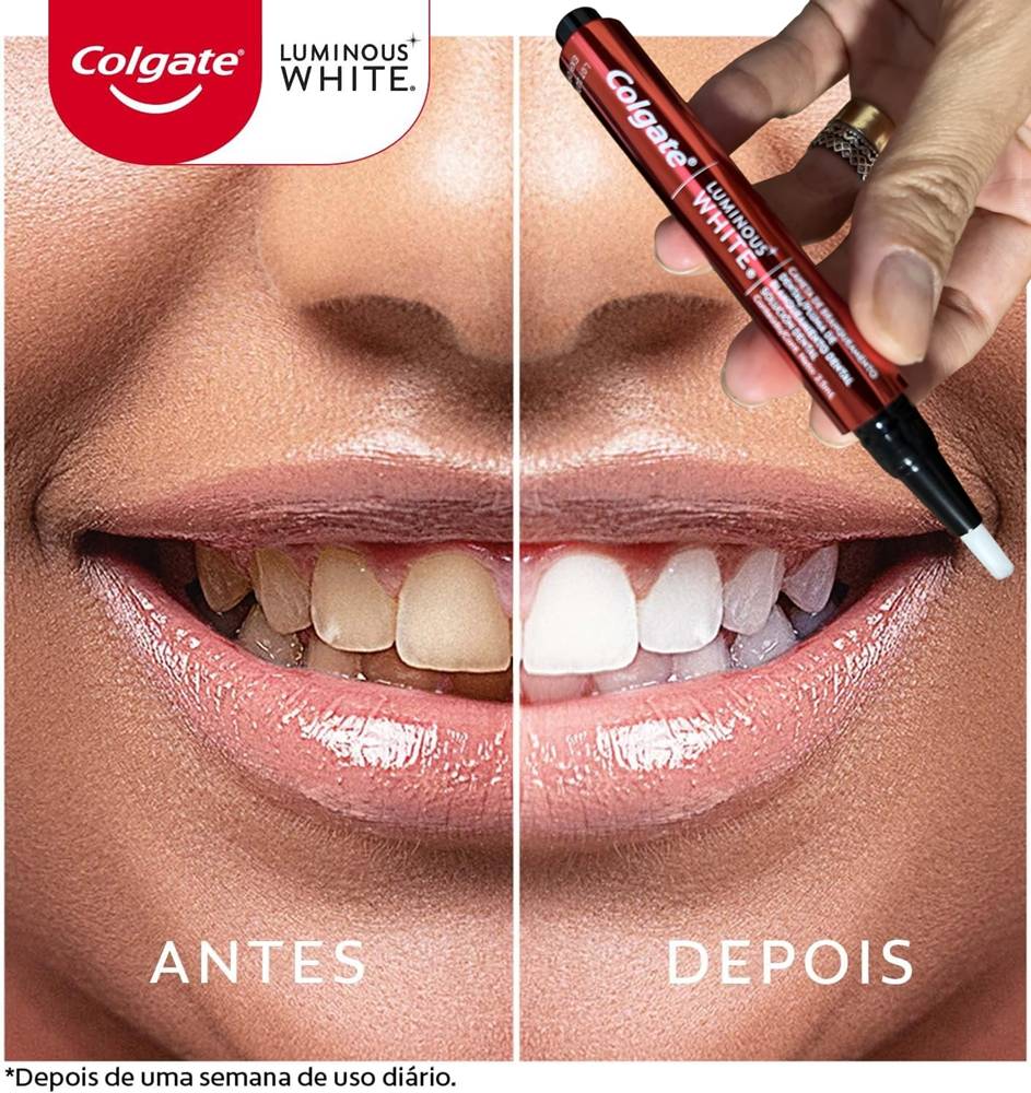 Caneta Branqueadora Colgate Luminous White 2,5ml