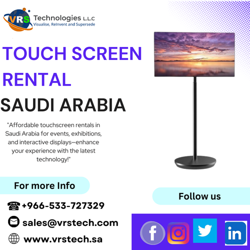 How to Elevate Exhibitions with Touch Screen Rentals in KSA?.png