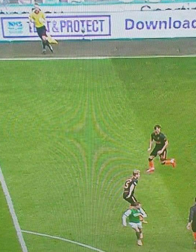 hibs offside goal