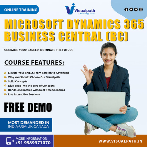 Visualpath offers unparalleled Dynamics 365 Business Central Online Training for learners around the world. Understand advanced functionalities like financial management, sales automation, and data-driven insights to transform business operations. Enhance your career in ERP and business management. Reserve a Free Demo call at +91-9989971070
WhatsApp: https://www.whatsapp.com/catalog/919989971070/
Visit: https://visualpath.in/microsoft-dynamics-365-business-central-training.html