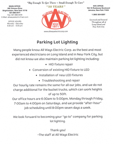 Electric Repair Service Long Island - AllWays Electric Corp.png