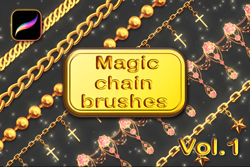 Magic Chain Brushes Vol1 for Procreate Graphics 65610552 1 1 580x387 x16.jpg