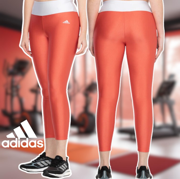 Calça Legging Feminina adidas Latin Colorblock