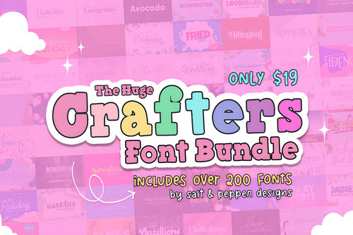 The Crafters Font Bundle Bundles 22188594 1 x4.jpg