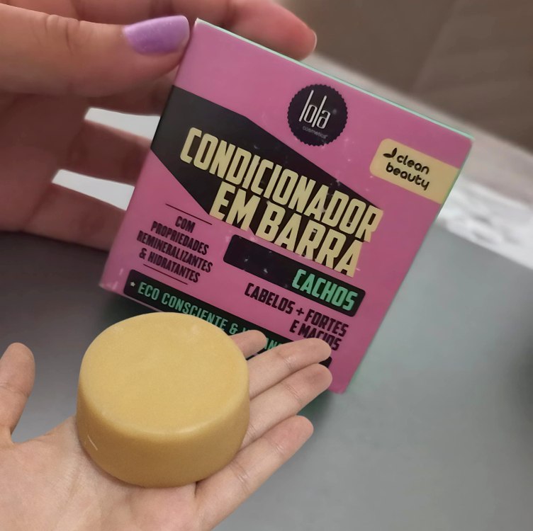 Lola Cosmetics Condicionador Em Barra Cachos