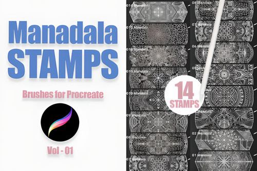 Procreate Brushes Mandala stamps vol01 Graphics 14510505 1 1 580x387 x16.jpg