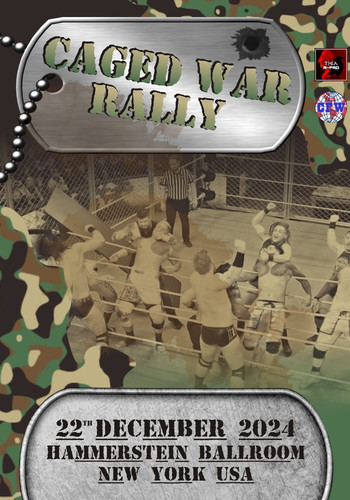 poster 176 caged war rally