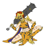 Kinkakumon Squatting Greyscars