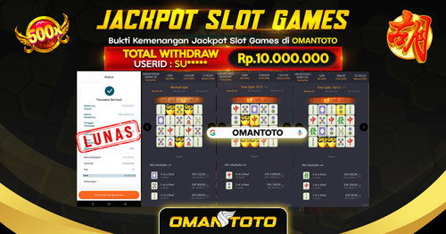 OMANTOTO JACKPOT SLOT GAMES Rp 10.000.000,-