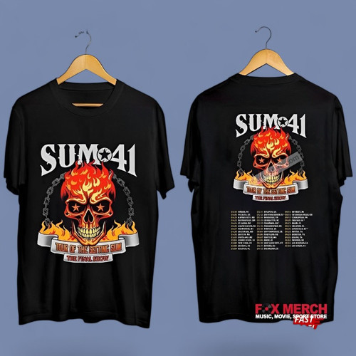 Sum 41 Tour Of The Setting Sum The Final Show 2024 2025 T Shirts.jpg