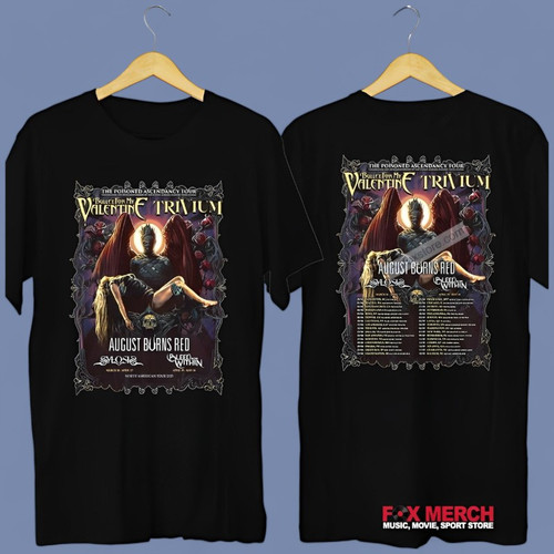 Trivium and Bullet For My Valentine bring The Poisoned Ascendancy Tour 2025 T Shirts.jpg