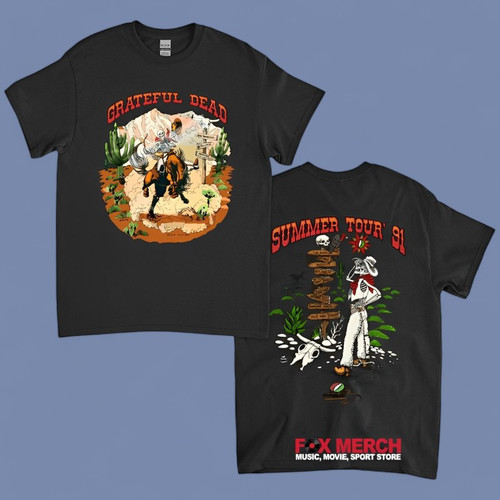 Dead %26 Company Summer Tour 1991 Vintage Music T Shirts.jpg