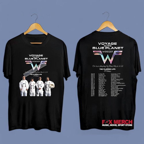 Weezer Voyage To The Blue Planet Tour 2024 Concert T Shirt.jpg