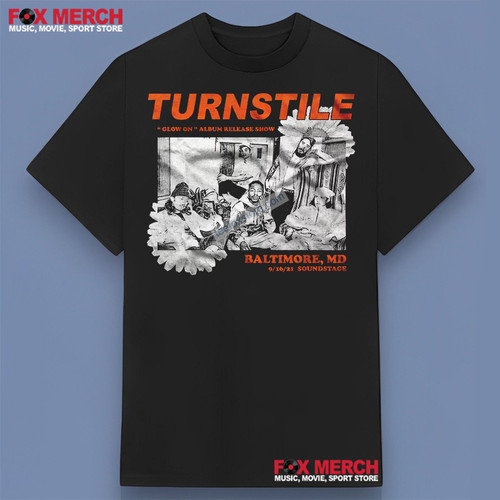 Turnstile Glow On Album Release Show Graphic T Shirt.jpg