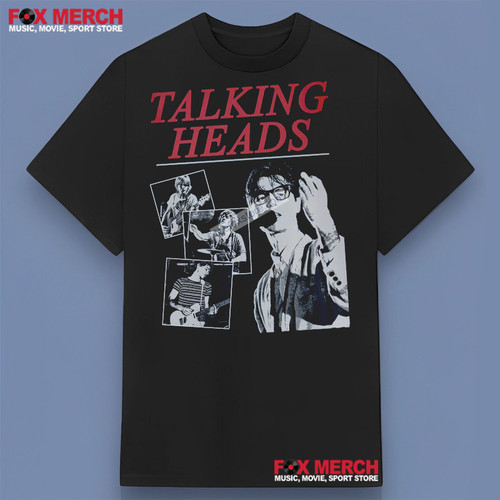 Retro Talking Heads Music Band Graphic T Shirt.jpg