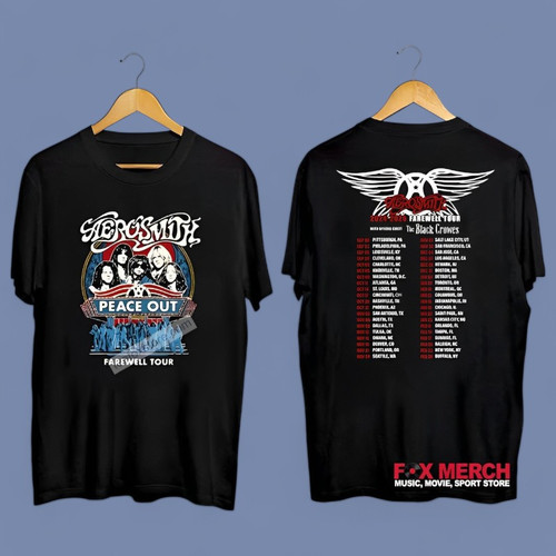 Aerosmith Peace Out Farewell Tour 2024 2025 Rock Concert T Shirt.jpg