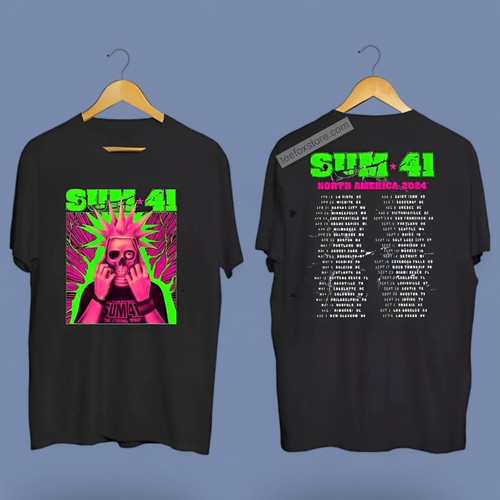 Sum 41 Tour of the Setting Sum Tour 2024 2025 Unisex T Shirt.jpg