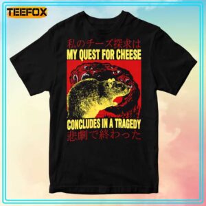 My Quest For Cheese Rat Japanese Unisex T Shirt 300x300.jpg