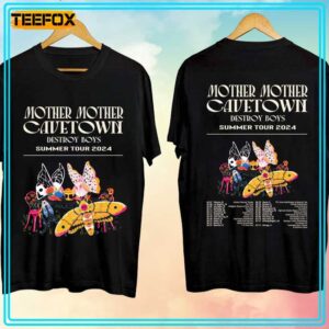 Cavetown and Mother Mother Destroy Boys Summer Tour 2024 Unisex T Shirt 300x300.jpg