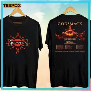 Godsmack Band Fall Tour 2024 Music Graphic T Shirt 300x300.jpg