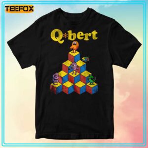 Pyramid Q Bert Unisex T Shirt 300x300.jpg