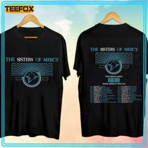 The Sisters of Mercy Tour 2024 Music T Shirt 300x300.jpg