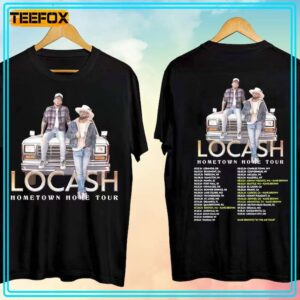LoCash Hometown Home Tour 2024 Music T Shirt 300x300.jpg