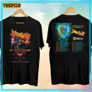 Judas Priest Invincible Shield 55th Anniversary Tour 2024 T Shirt 300x300.jpg