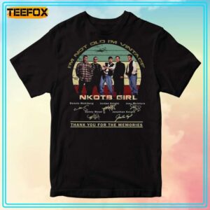 NKOTB Signatures New Kids on the Block Im Not Old Im Vintage T Shirt 300x300.jpg