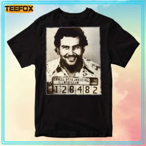 Pablo Escobar Mugshot Unisex T Shirt 300x300.jpg