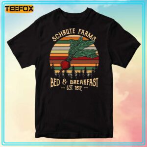 Schrute Farms Bed Breakfast Est 1812 Graphic T Shirt 300x300.jpg