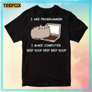 I Are Programmer I Make Computer Pusheen Cat Version Graphic T Shirt 300x300.jpg