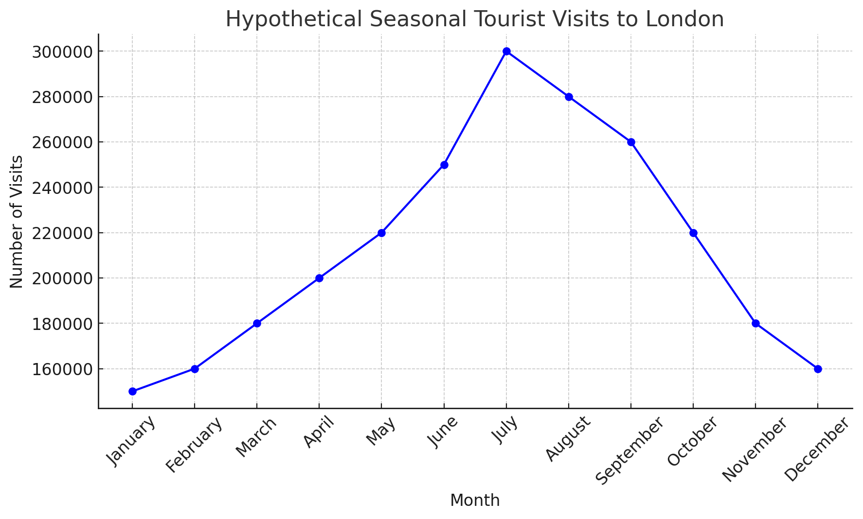 Visitor Trends Visualization