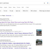 long term rv park texas