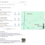 long term rv park near liberty hill tx
