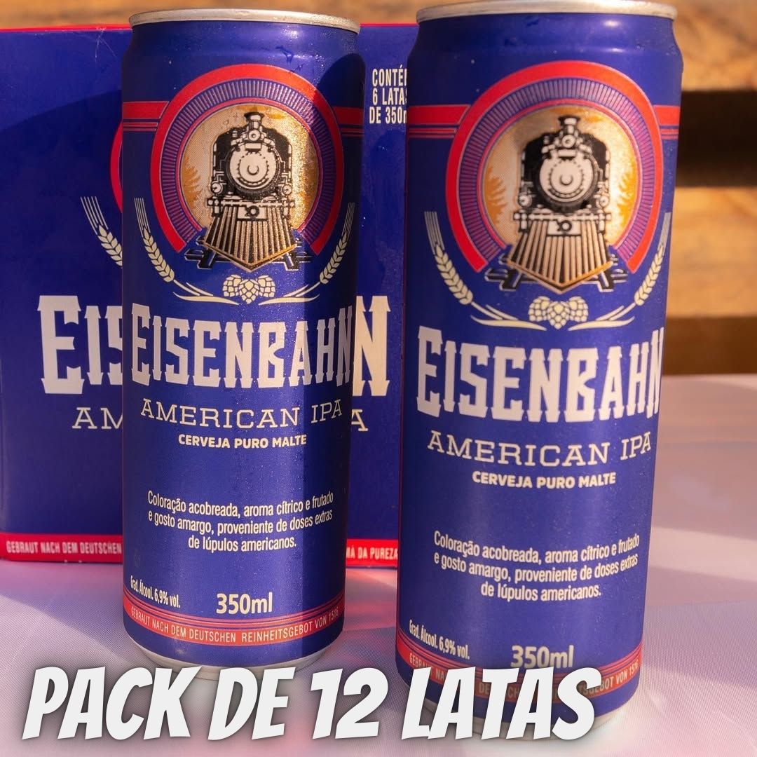 Pack de Eisenbahn Ipa LT 350ml 12 Unidades