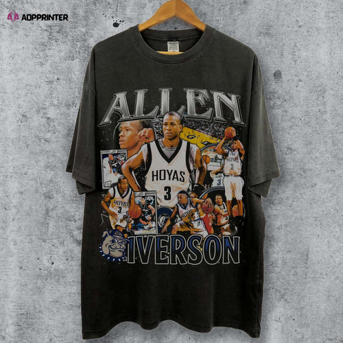 vintage 90s basketball bootleg style t shirt allen iverson graphic tee allen iverson shirt retro bas.jpg