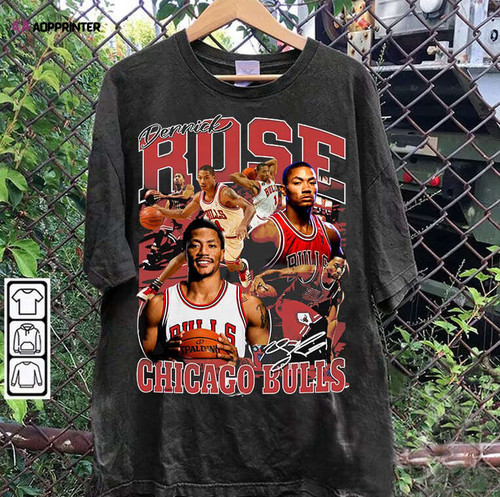 derrick rose t shirt derrick rose vintage shirt retro american basketball unisex shirt.jpg