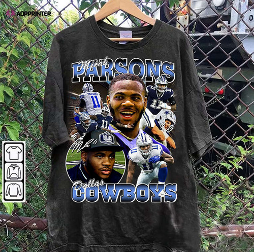micah parsons t shirt micah parsons football tshirt micah parsons vintage unisex shirt.jpg