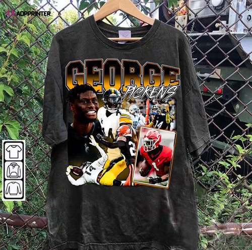 george pickens t shirt george pickens football t shirt american football unisex shirt.jpg