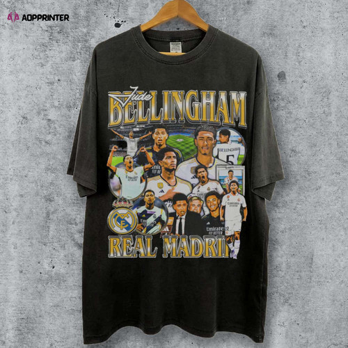 vintage 90s jude bellingham t shirt jude bellingham shirt retro jude bellingham football bootleg tee.jpg