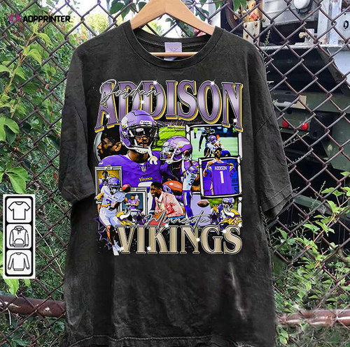 jordan addison t shirt jordan addison football tshirt american football unisex shirt.jpg