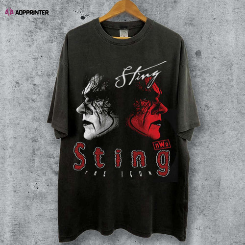 limited sting vintage 90s graphic tshirt steve borden t shirt american professional wrestler graphic.jpg