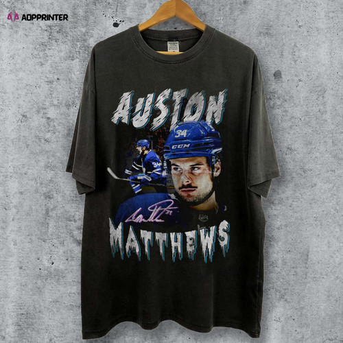 vintage auston matthews bootleg style shirt auston matthews t shirt 90s ice hockey graphic tee gift.jpg