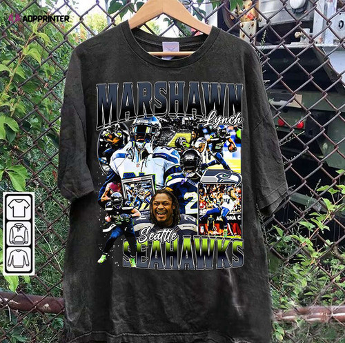 marshawn lynch t shirt marshawn lynch sweatshirt retro american football unisex shirt.jpg
