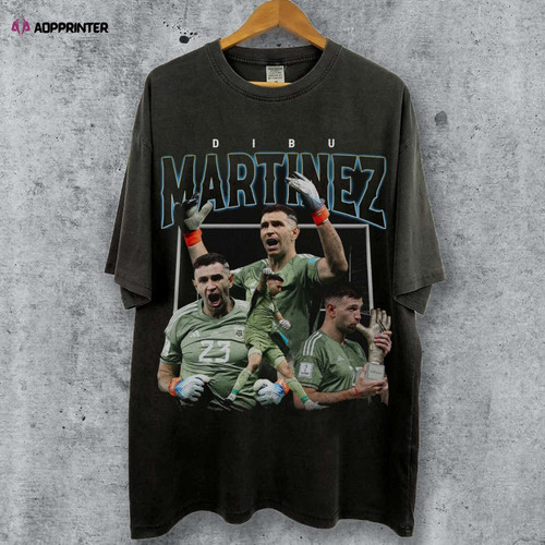 vintage style emiliano martinez t shirt emiliano martinez bootleg shirt argentina soccer shirt footb.jpg